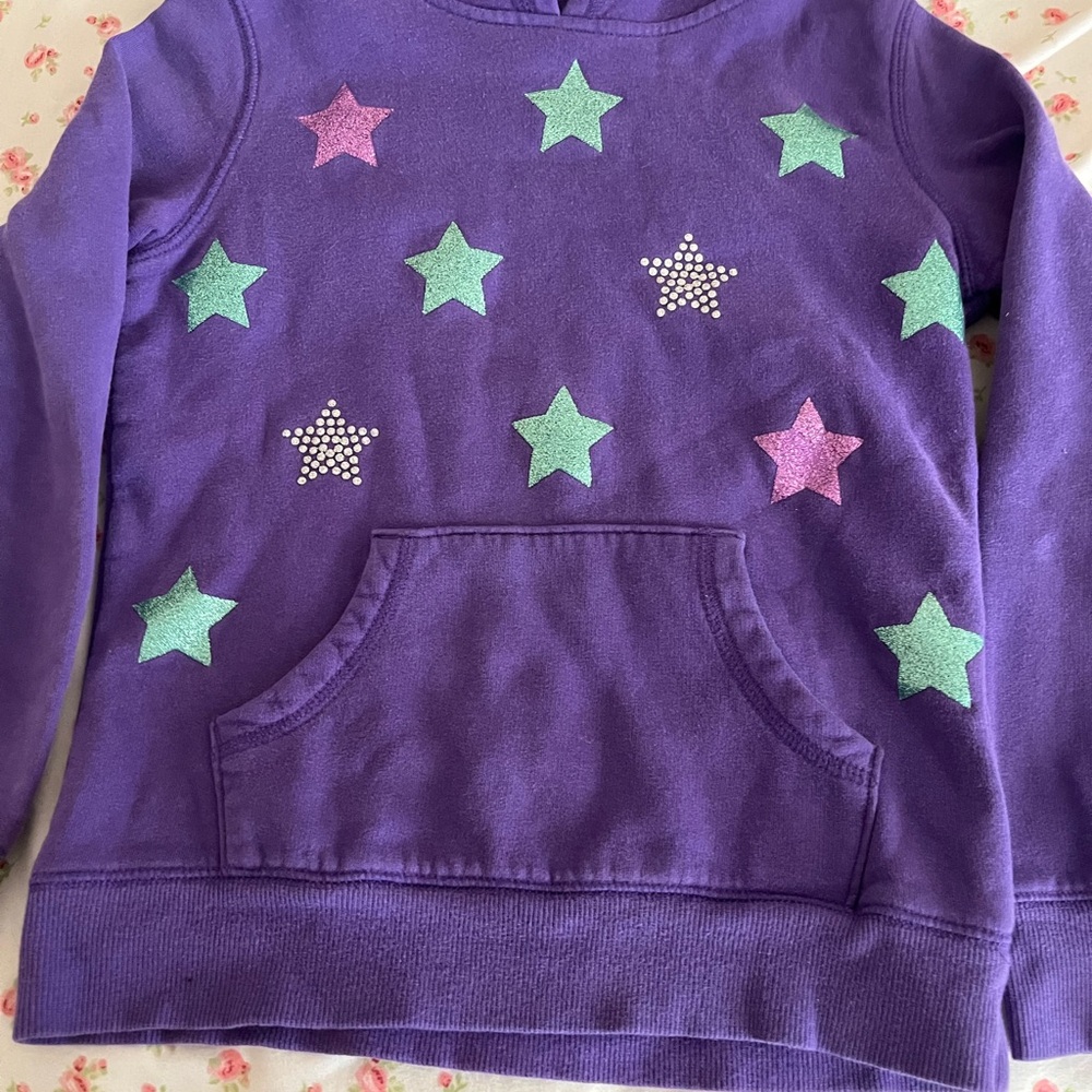 Purple Hoodie with Stars
